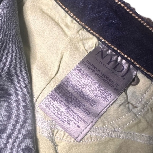 NYDJ Sheri Slim Jeans in Quinn Size 12 NWT - Picture 7 of 10